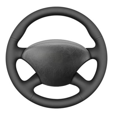 Imagem de MEWANT Capa de volante costurada à mão para Ford Focus MK1 1998-2004 Acessórios de volante para Ford Focus MK1 1998-2004