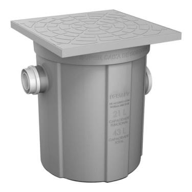 Imagem de Caixa de gordura com cesto de limpeza - fortlev