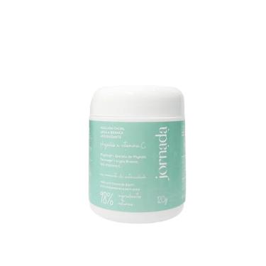 Imagem de Máscara Facial de Argila Branca Antioxidante 120g – Hidratação, Revitalização e Glow Natural com Vitamina C, Physalis e Florais de Bach