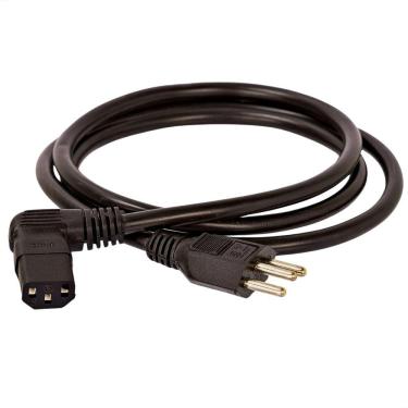 Imagem de Cabo De Força Novo Padrão 90º Graus 20a - 1,5 Metro