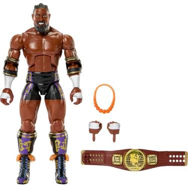 Imagem de Mattel WWE Elite Action Figure & Accessories, Series #121, 6-inch Collectible Oba Femi with 25 Articulation Points & Swappable Hands