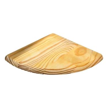 Imagem de Prateleira De Canto Em Pinus 34Cmx25Cm