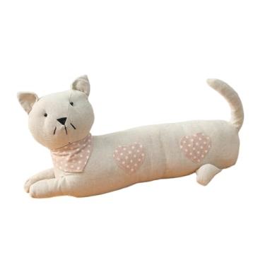 Imagem de Wswqop Batente de Porta com Peso para Uso Interno, Batente de Porta Decorativo com Animais de Desenho Animado, Decoração com Peso para Quartos E Banheiros, Coração Rosa, Tamanho real