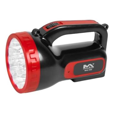 Imagem de Lanterna 18 Led Farolete Recarregável Super Potente Bivolt lanterna tatica militar Adequado para acampar