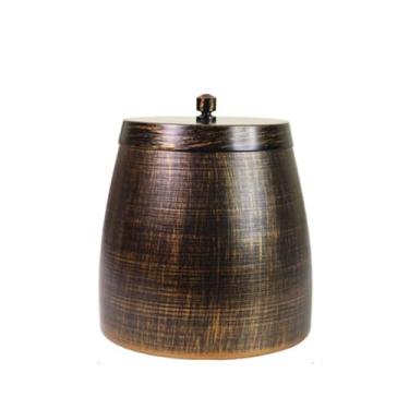 Imagem de Cinzeiro com tampa para ferro de cigarro, sem fumaça, inodoro, grande, cinzeiro externo cinzeiros para cigarros pequeno, médio, grande