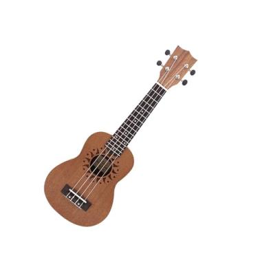 Imagem de Guitarra Ukulele Iniciante De Girassol De 21 Polegadas Kit de ukulele(1)