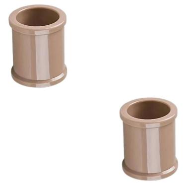 Imagem de Luva Pvc 40Mm Soldável Conexão Encanamento Kit 02 Un