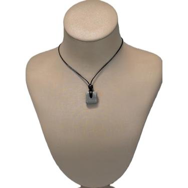 Imagem de Difusor Pessoal Colar Quadrado Cinza para Óleos Essenciais