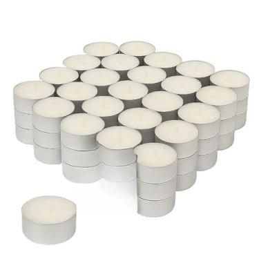 Imagem de Velas Parafina Rechaud Com Suporte Alumínio Decorativas Dia dos Namorados Flutuante Casamento(100)