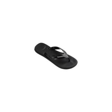 Imagem de Chinelo De Dedo Havaianas Top Max Comfort Masculino cor:pretotamanho:4