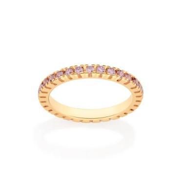 Imagem de Aparador 18k com zircônias LILÁS 513308 Rommanel, Lilás, 26