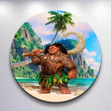 Imagem de Capas p/ Painel Sem Estrutura Redondo Baby Princesa Dos Mares Sublimad