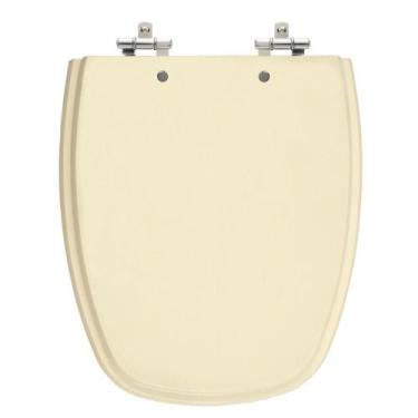 Imagem de Assento Laqueado Monte Carlo Amendoa Tampa Para Vaso Em Mdf - Sicmol