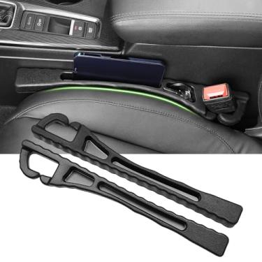 Imagem de Bolsa de armazenamento de enchimento de lacuna de assento de carro adequada para Honda Accord Civic CR-V Pilot XR-V Crown Road HR-V Faixa de plugue lateral do console do caminhão para evitar que as
