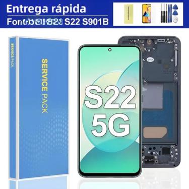 Imagem de Substituição De Tela LCD Para Samsung Galaxy S22 5G, Montagem De Tela 