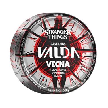 Imagem de Pastilha Valda Stranger Things Vecna Frutas Vermelhas 50G