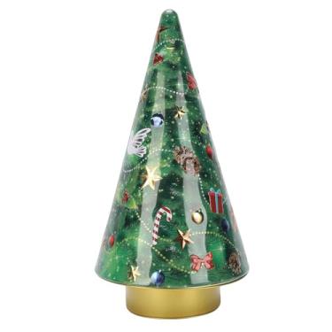 Imagem de Diydeg Caixa de Música de árvore de Natal, Estatueta Musical de árvore de Natal, Caixa Musical de Natal, Folha de Flandres, Mini árvore de Natal, Enfeite de Mesa, Decoração de Mesa