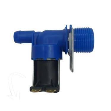 Imagem de Válvula Entrada Água Simples 220V Para Lavadora Com Suporte Compatível Brastemp/Consul