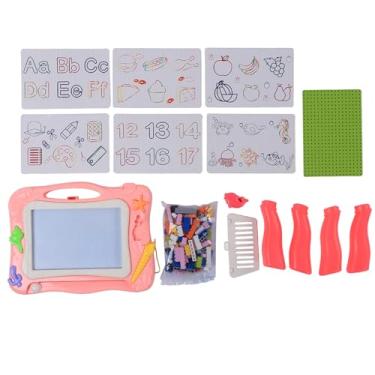 Imagem de SIWOTED Placa de Escrita Educacional Crianças Desenho Brinquedo Mini Quadro Negro Multifuncional Magnético Apagável