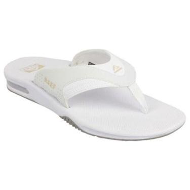 Imagem de Chinelo Reef Mick Fanning Masculino Branco White-Masculino