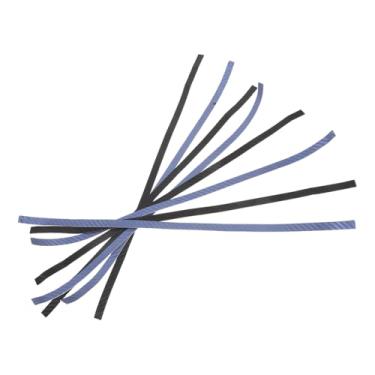 Imagem de OFFSCH 10 peças de fita de raquete de tênis: Tiras adesivas de proteção de borda de raquete de tênis de mesa - Fácil de instalar e remover para todas as raquetes de mesa