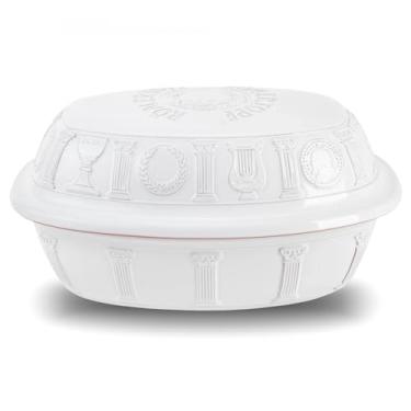 Imagem de Römertopf Torrador de argila | Edição de aniversário de 50 anos | Forno holandês antiaderente | Cozinhar panela de argila saudável | Assadeira de argila | Recipiente de cozinha versátil - 5,2 litros