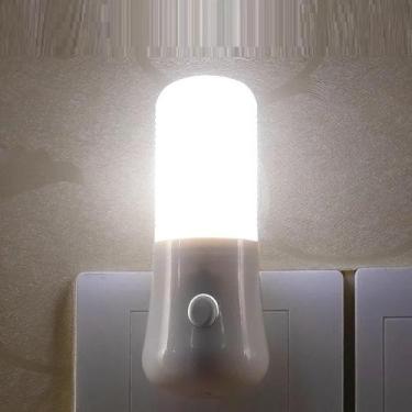 Imagem de Luz Noturna LED Para Quarto De Bebê, Plugue EU/US, Interruptor De Botã