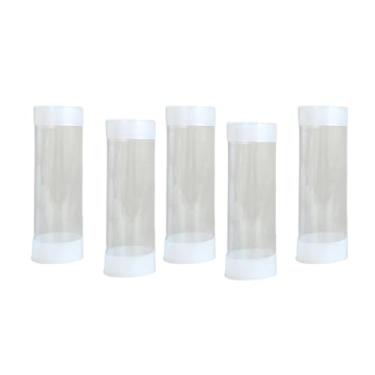 Imagem de Dynwave Conjunto de 5 Tubos para Armazenamento de Bolas de Golfe, Estojo Colecionável para Bolas de Golfe, Acessórios em Formato de Cilindro, Caixa de, S