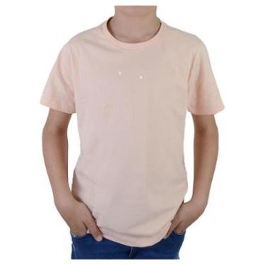 Imagem de Camiseta Infantil Masculina Ogochi Slim Peach Parfait Rosa - 006496-Masculino