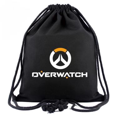 Imagem de Mochila com cordão Anime Overwatch OW com impressão 3D para crianças