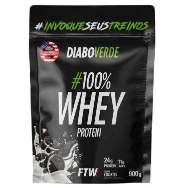 Imagem de Diabo Verde 100% Whey Protein Refil (900g) FTW