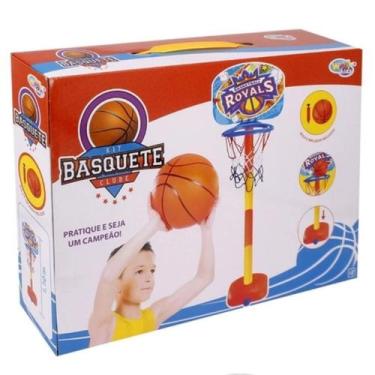 Imagem de Cesta Tabela de Basquete Infantil com Bola 1,10m - Wellmix