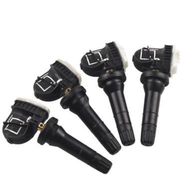 Imagem de Sensor TPMS para carro compatível com Mondeo, Focus, C-Max, Fiesta e Kuga. Sensor de pressão dos pneus TPMS V6T-1A180-DB EV6T-1A150-CB (1 unidade)