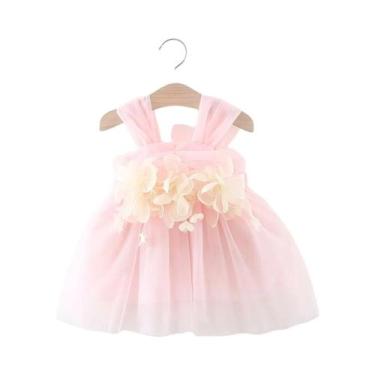 Imagem de Vestido De Festa De Verão Para Menina Bebê, Doce Vestido De Princesa C