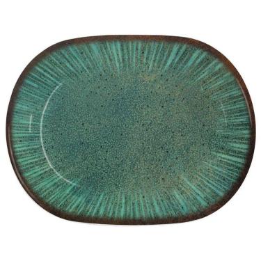 Imagem de Travessa Cerâmica Alleanza 34cm Branca Resistente