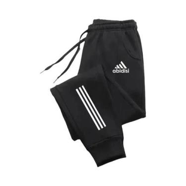 Imagem de Calças De Moletom Masculinas Estampadas Roupas Casuais Para Esportes J