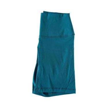 Imagem de Shorts De Yoga Femininos De Compressão Em Cor Sólida Para Esportes Cic