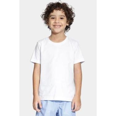 Imagem de Camiseta Infantil Aramis Básica Branco-Masculino