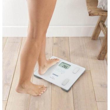 Imagem de Balança Painel Digital Bioimpedância Controle Corporal - OMRON