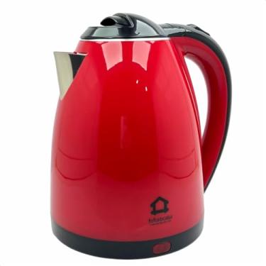 Imagem de Chaleira Elétrica Jarra Bule 1,8 Litros Garrafa Inox Base Giratória Desligamento Automático