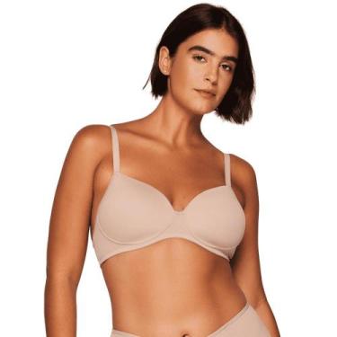 Imagem de Sutiã Meia Taça Sem Aro Liebe - 411001, Chocolate, 44