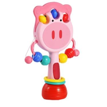 Imagem de Brinquedos de s de bebê, brinquedo de dentição de de bebê | Brinquedo musical de - Shaker de aprendizado sensorial educacional precoce com jogo leve e manualmente para menino de menina de 12 meses+