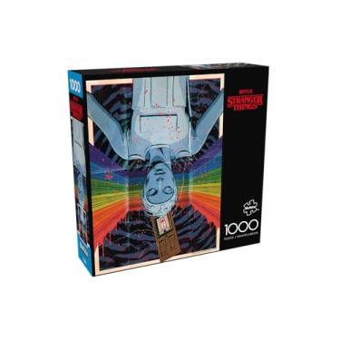 Imagem de Buffalo Games Quebra-cabeça colorido Stranger Things The Nina Project 1000 peças para adultos – Peças de corte preciso, belas obras de arte e horas de diversão relaxante