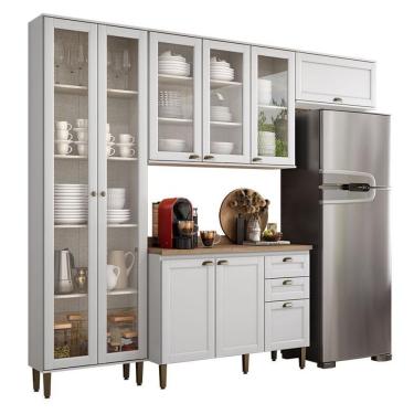 Imagem de Cozinha Modulada Classy Composição 17 Branco - Thb