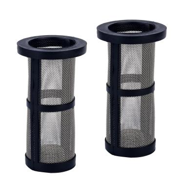 Imagem de 2 peças de tela de filtro de linha de 48-222 polegadas para limpadores de piscina Zodiac Polaris 180, 280, 380, 3900, 480 Pro, peças de reposição, malha densa para filtragem eficiente de detritos
