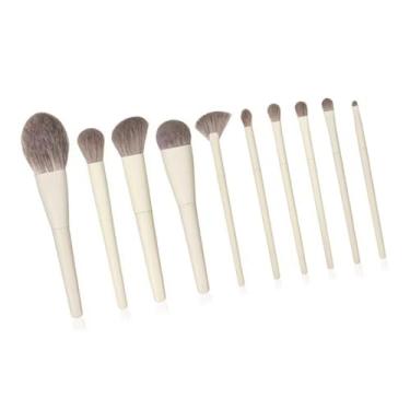 Imagem de Cosiki Conjunto de Pincéis de Maquiagem Kit Cosmético Profissional de Fibras Sintéticas Macias para Maquiadores Precisos Em Movimento