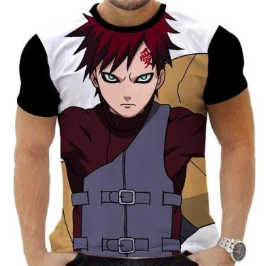Imagem de Camiseta Camisa Personalizada Anime Naruto Gaara Hd 01 - Zahir Store, 