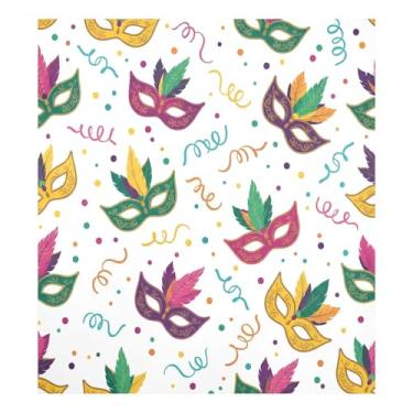 Imagem de Blueangle Máscara de carnaval para máquina de lavar louça, decoração de capa frontal para lava-louças, adesivos de eletrodomésticos, adesivos de eletrodomésticos, adesivo magnético decorativo de 58,4