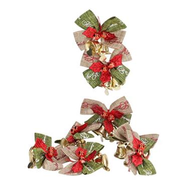 Imagem de Generic Conjunto de Enfeites de Mini Laço de Metal Durável Com Sinos para Festa Em Casa e Escritório