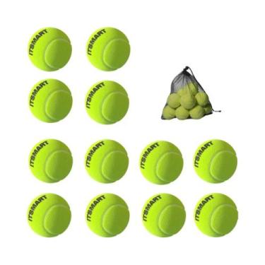 Imagem de Bolas De Tênis De Alta Elasticidade 6 12pcs Com Bolsa De Malha Para Tr